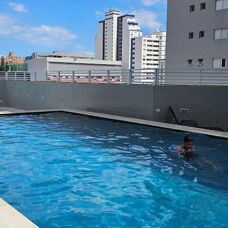 A Melhor Localizacao Da Praia Grande/Sp Exteriör bild