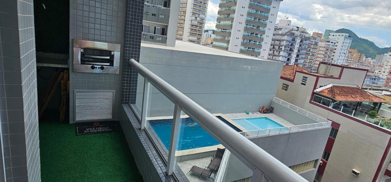 A Melhor Localizacao Da Praia Grande/Sp Exteriör bild